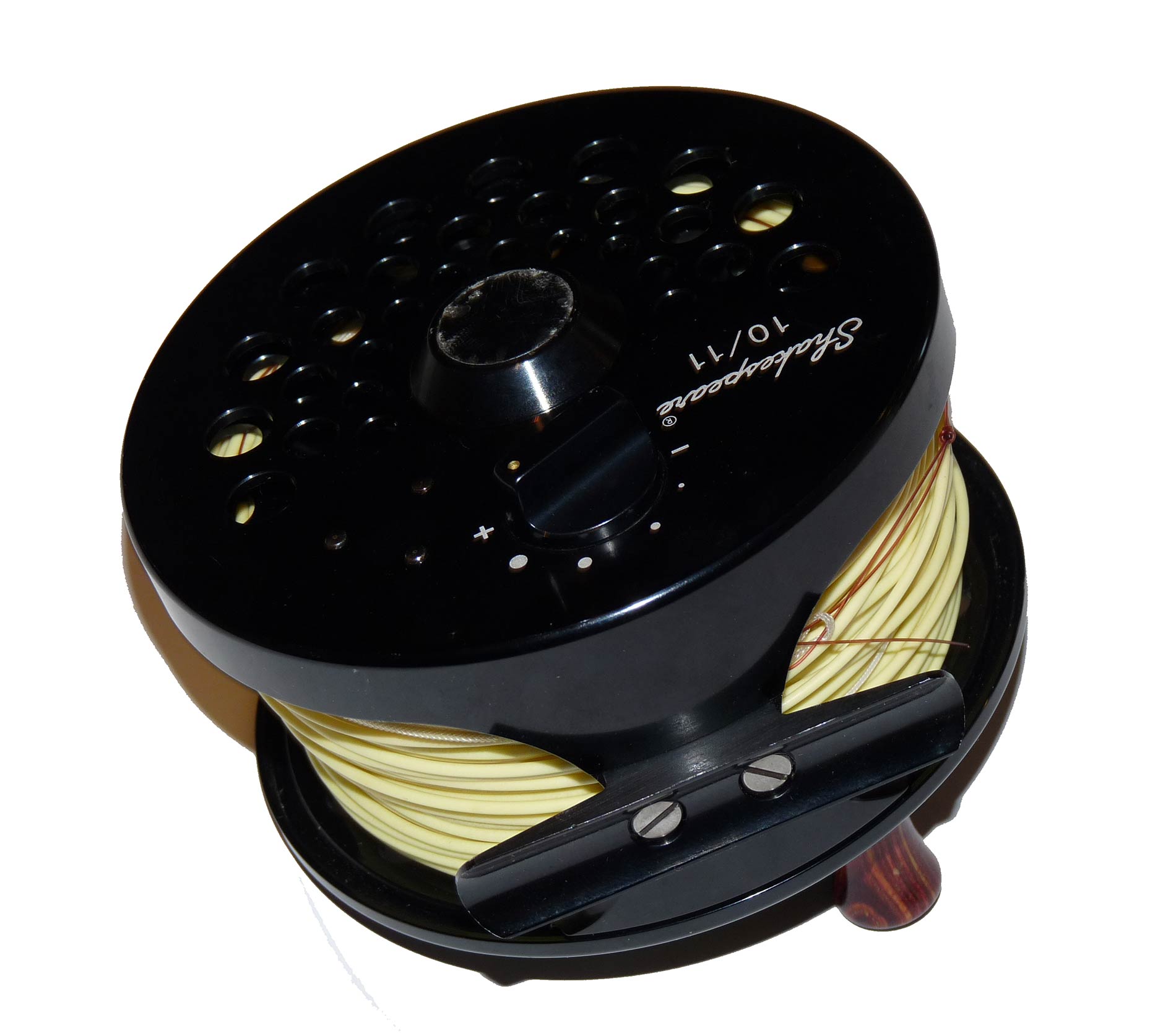 Shakespeare large arbour 10/11 salmon fly fishing reel - Image 4