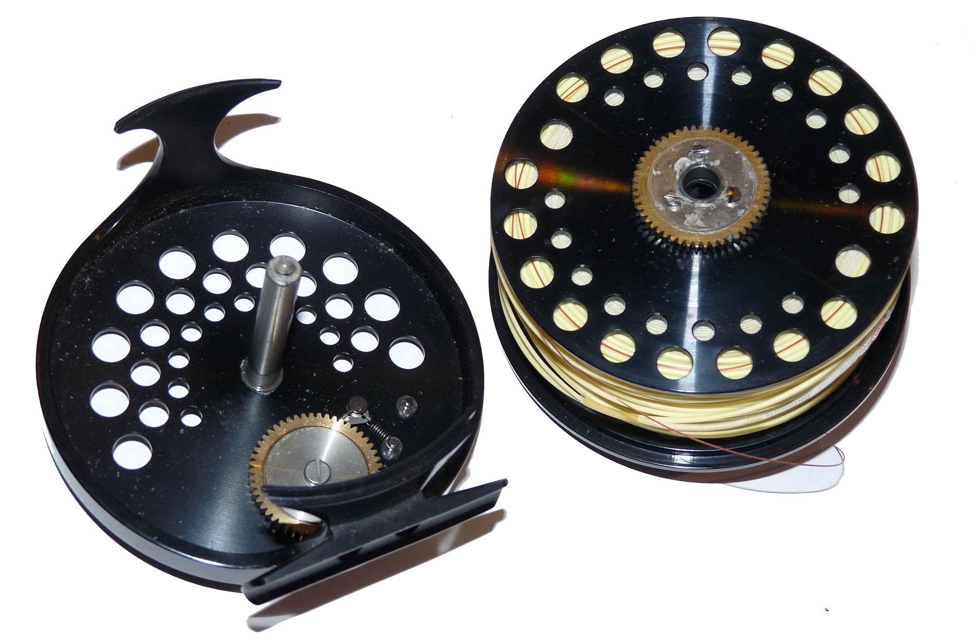 Shakespeare large arbour 10/11 salmon fly fishing reel - Image 6