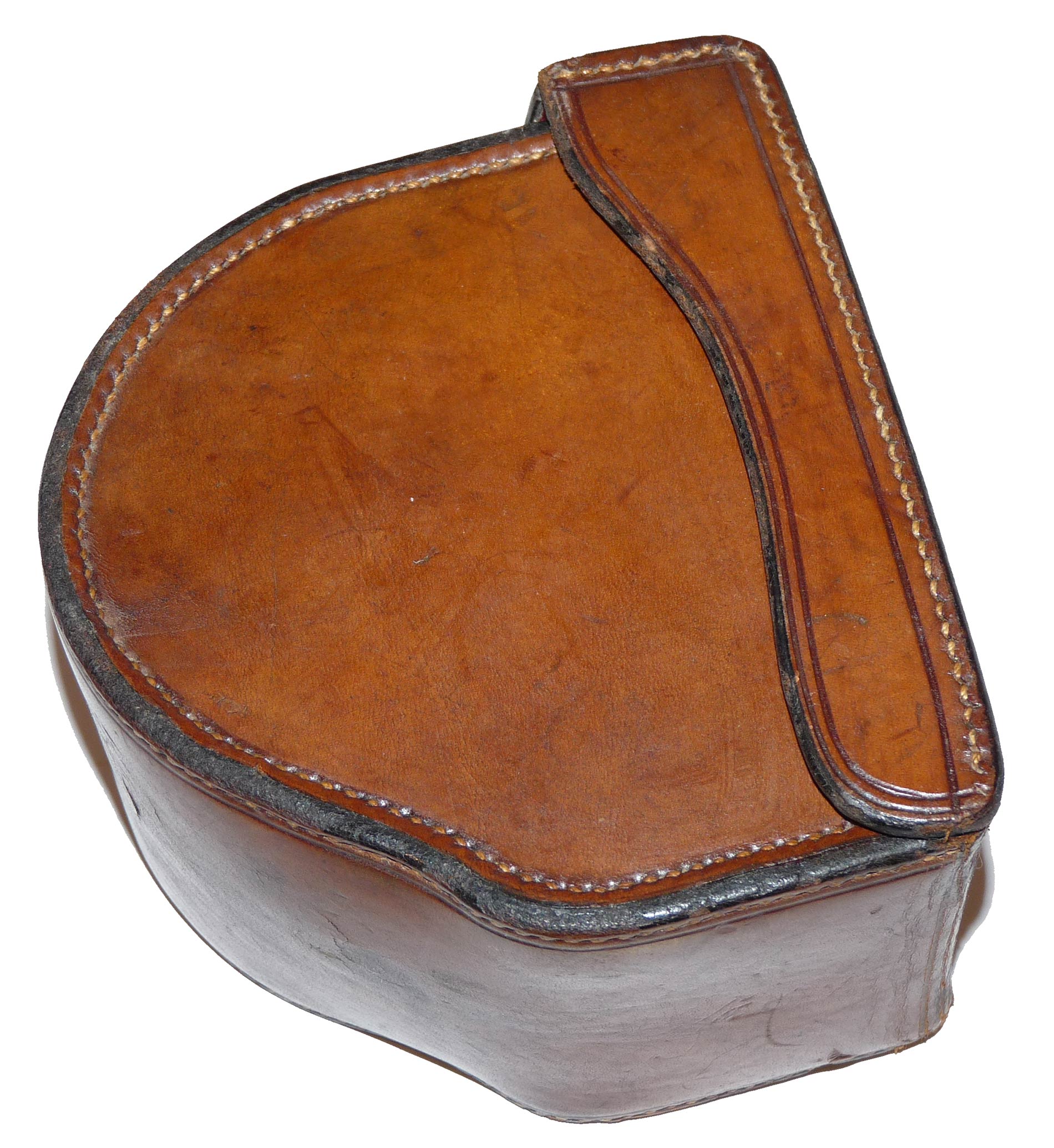 Hardy block leather reel case for contracted Perfect's up to 3 5/8" - Image 4