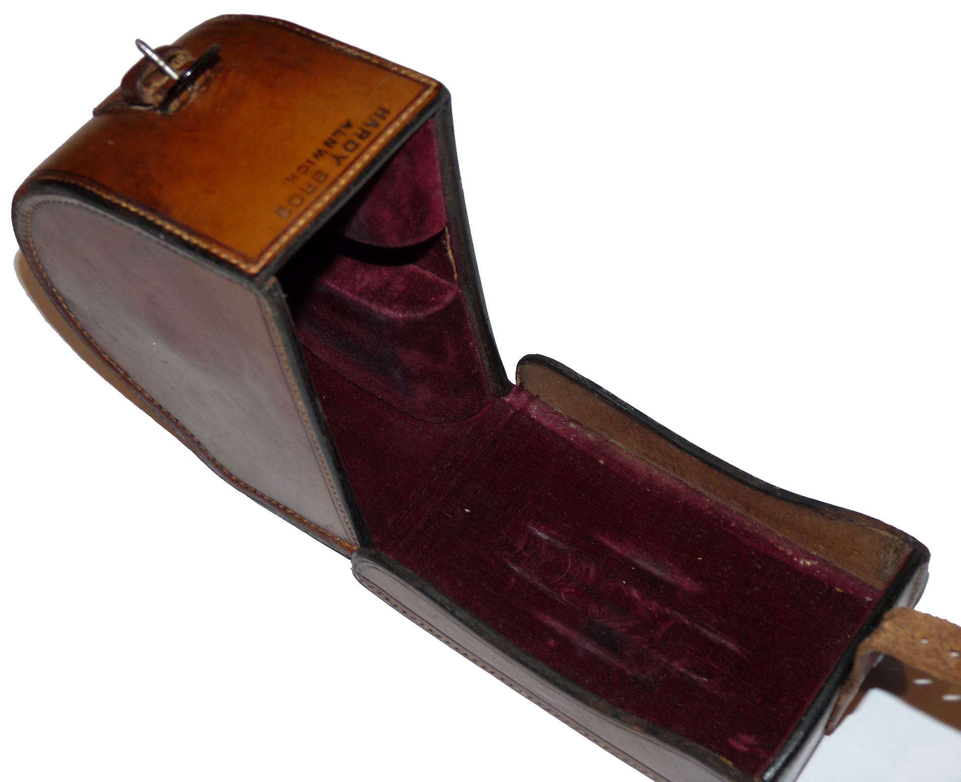 Hardy block leather reel case for contracted Perfect's up to 3 5/8" - Image 5