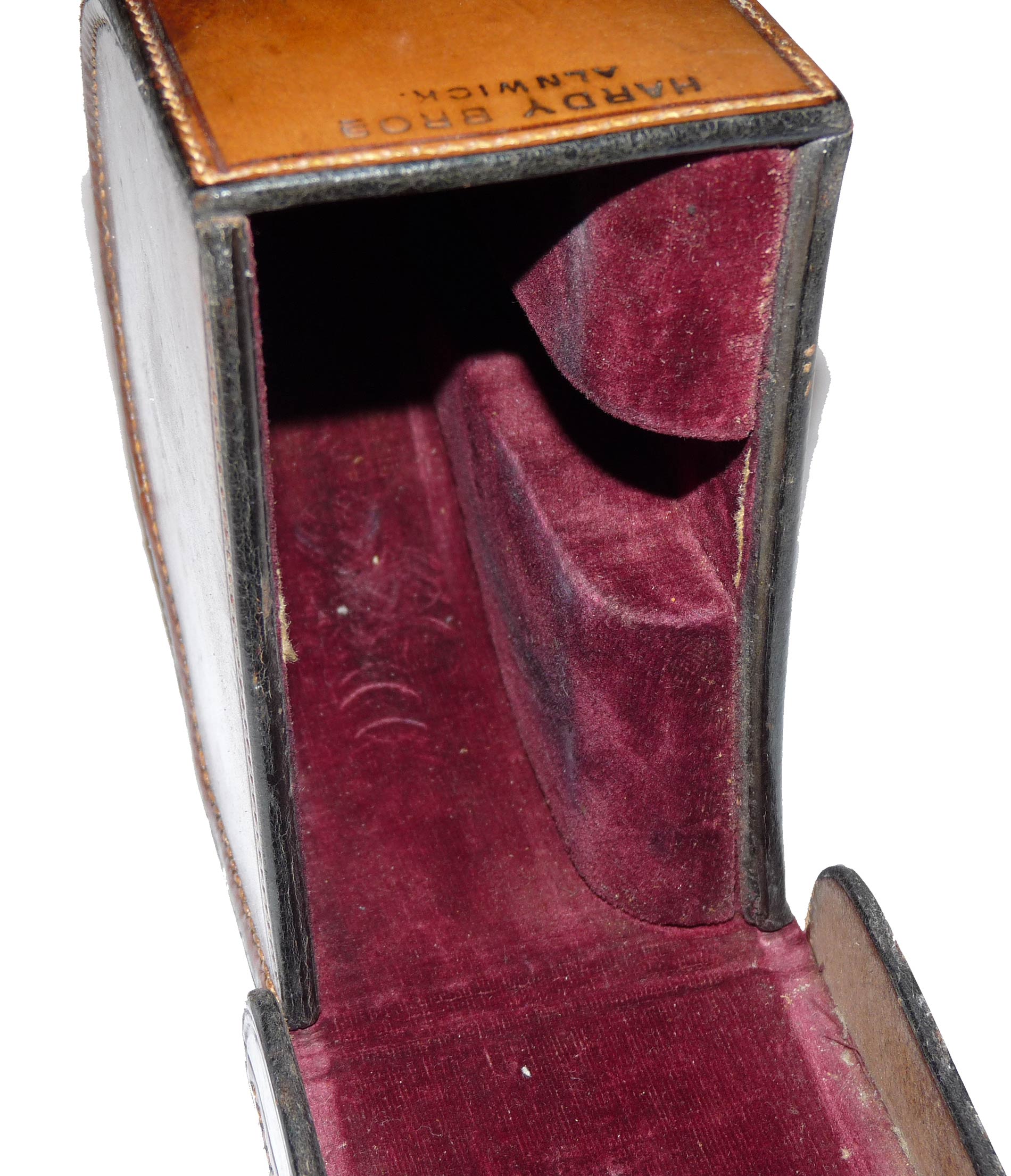 Hardy block leather reel case for contracted Perfect's up to 3 5/8" - Image 6