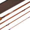 Sage 8' 6" FLI 5-864 4 piece trout fly rod line #5 with bag and case