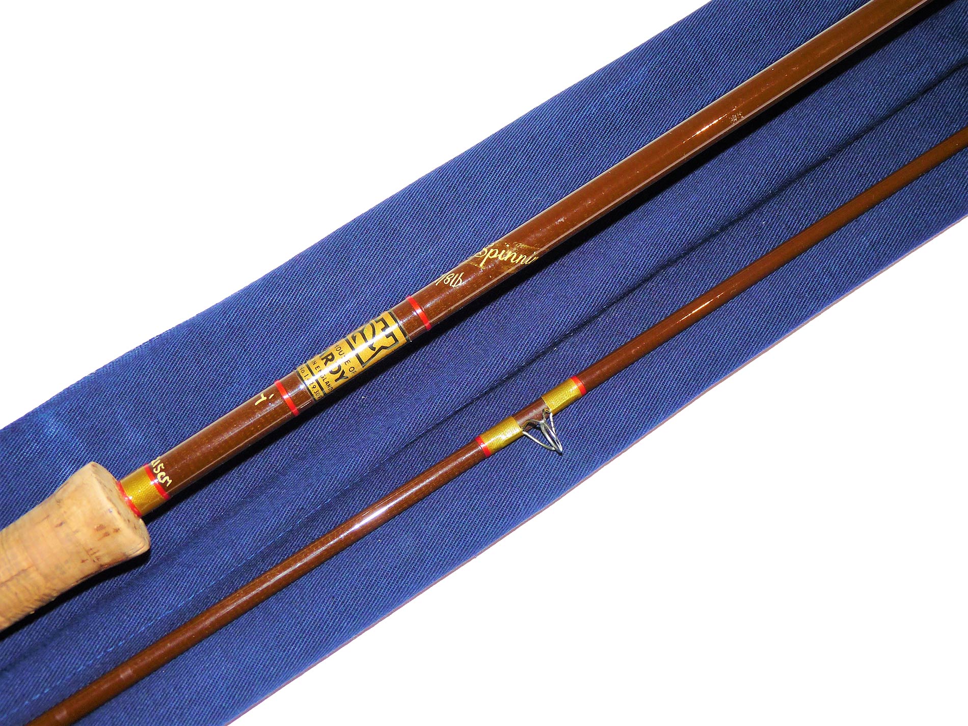 Hardy Fibalite Spinning 2 piece 7/8Ib rod for pike, perch