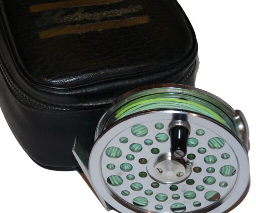 Shakespeare International 2853 silver trout fly reel 3.5