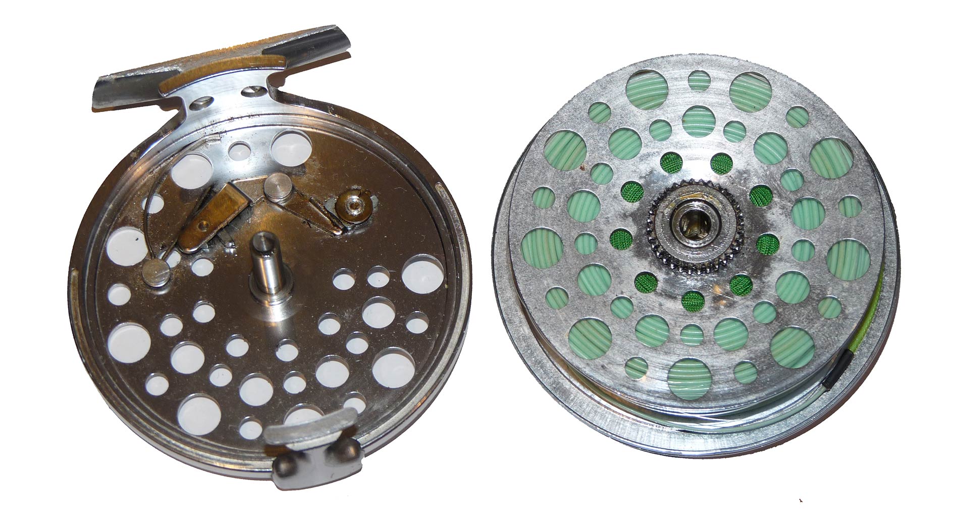 Shakespeare International 2853 silver trout fly reel 3.5" - Image 4