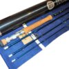 Hardy Zane 4 piece 9' trout fly rod line #8 with tube