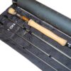 Sonik 8 SK8 4 piece trout fly fishing rod 10' line #8 with case