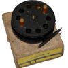 W R Speedia 4" centrepin trotting reel with box