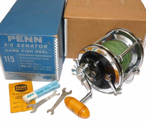 Penn USA Senator 9/0 big game fishing reel, shark tuny conger fishing
