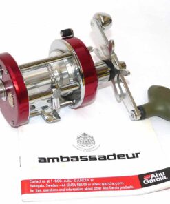 Abu Garcia Ambassadeur 7001 i left hand wind reel x Hugh Miles