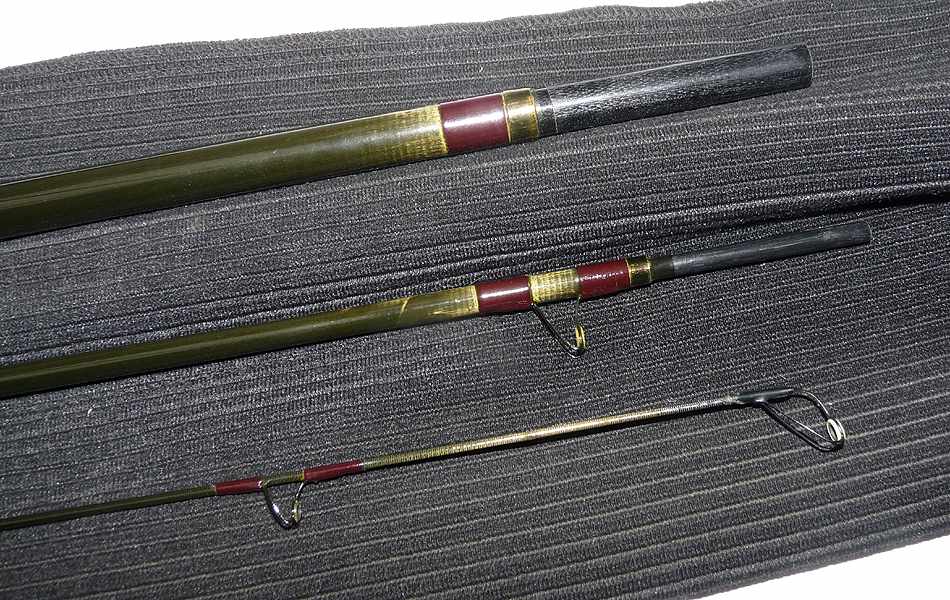 Bruce & Walker Carbon Match 13' 3 pce float rod, old shop stock, - Image 5