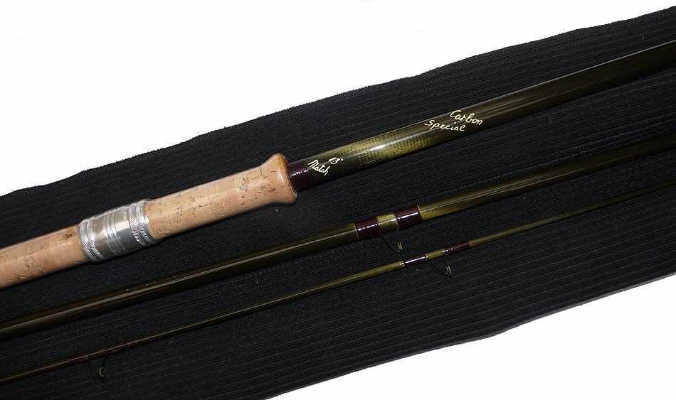 Bruce & Walker Carbon Match 13' 3 pce float rod, old shop stock,