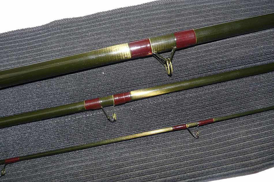 Bruce & Walker Carbon Match 13' 3 pce float rod, old shop stock, - Image 4