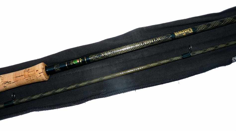 Daiwa Whisker Tournament Osprey carbon kev 10' 3" 2pce fly rod #8-10 - Image 3