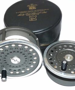 Hardy Marquis Salmon No2 fly reel + spare spool + case, best condition
