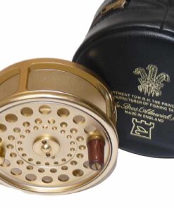 Hardy Sovereign 9/10 Ltd ed 538 gold salmon fly reel + case