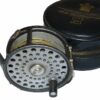 Hardy Zenith wide drum vintage trout fly reel + Hardy case