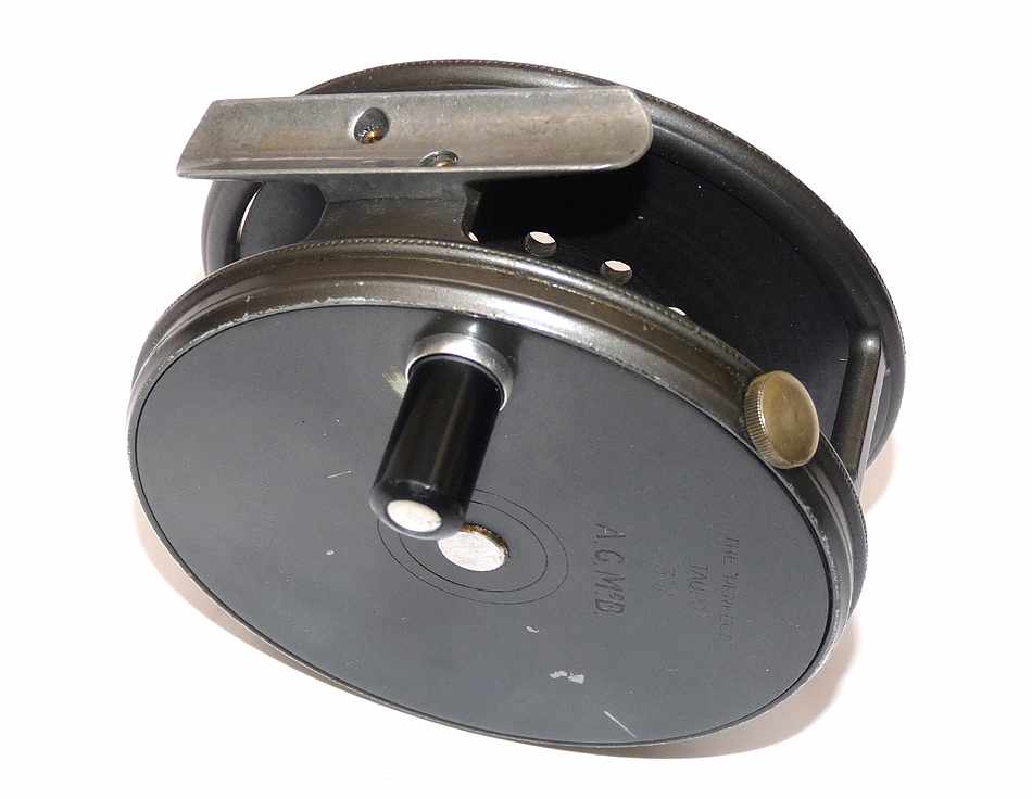 Hardy Perfect Taupo 3-7/8" vintage fly reel fine condition - Image 5