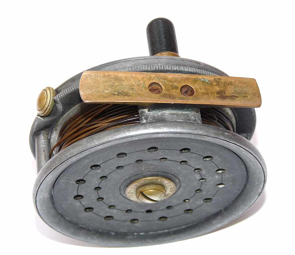 Ogden Smith by Dingley 3-1/2" perfect pattern vintage fly reel - Image 3