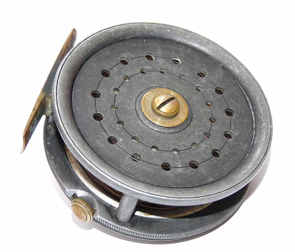 Ogden Smith by Dingley 3-1/2" perfect pattern vintage fly reel