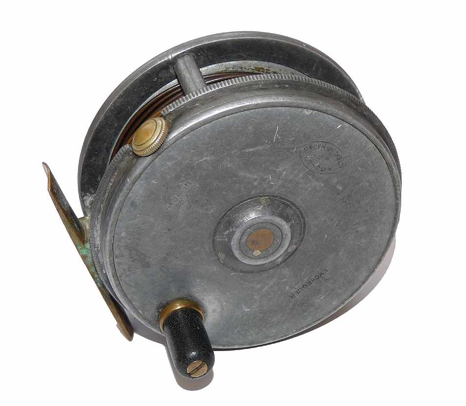 Ogden Smith by Dingley 3-1/2" perfect pattern vintage fly reel - Image 5