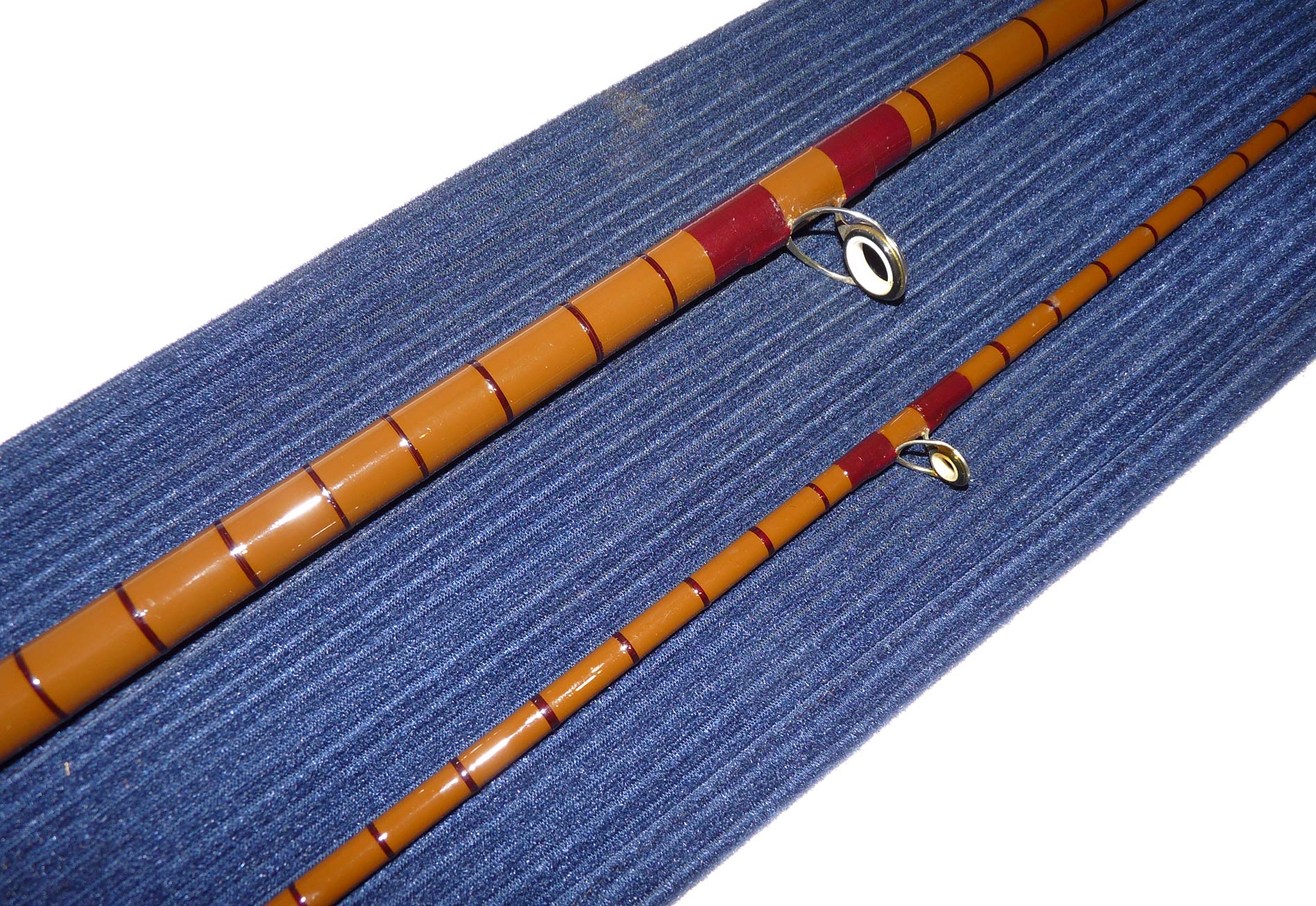 Golden Green Quality 2 piece 11′ carp rod ( Bruce & Walker blanks) - Image 4