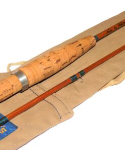 Farlow Aberdeen Midge 6' split cane trout fly fishing rod with bag