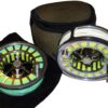 Hardy Ultralite 10000 DD reel with spare spool and pouch
