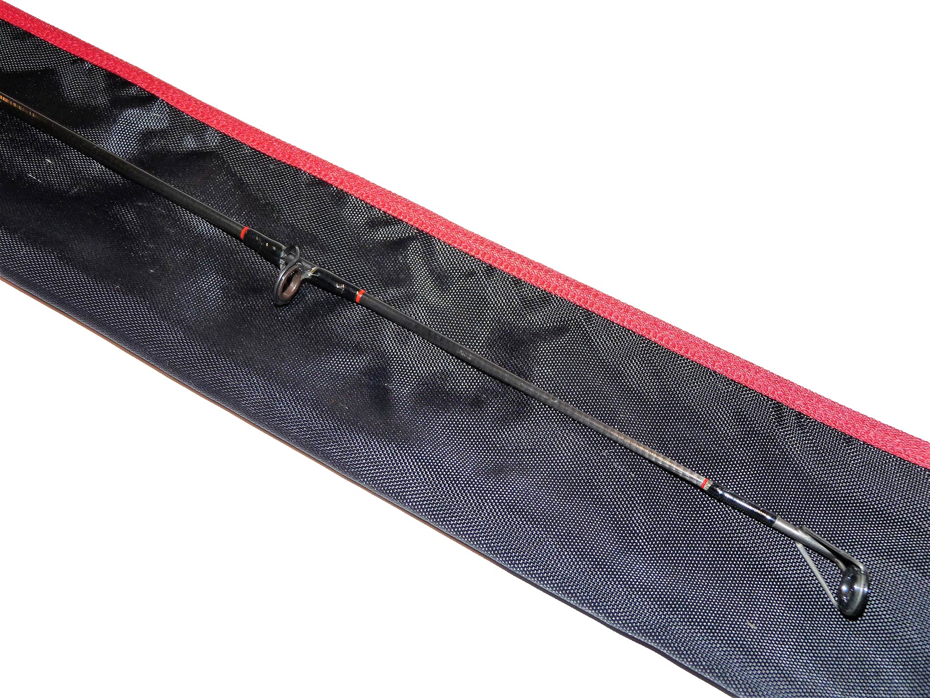 Normark Gold Burton Whopper Stopper 7'6" jerk bait rod in bag - Image 2