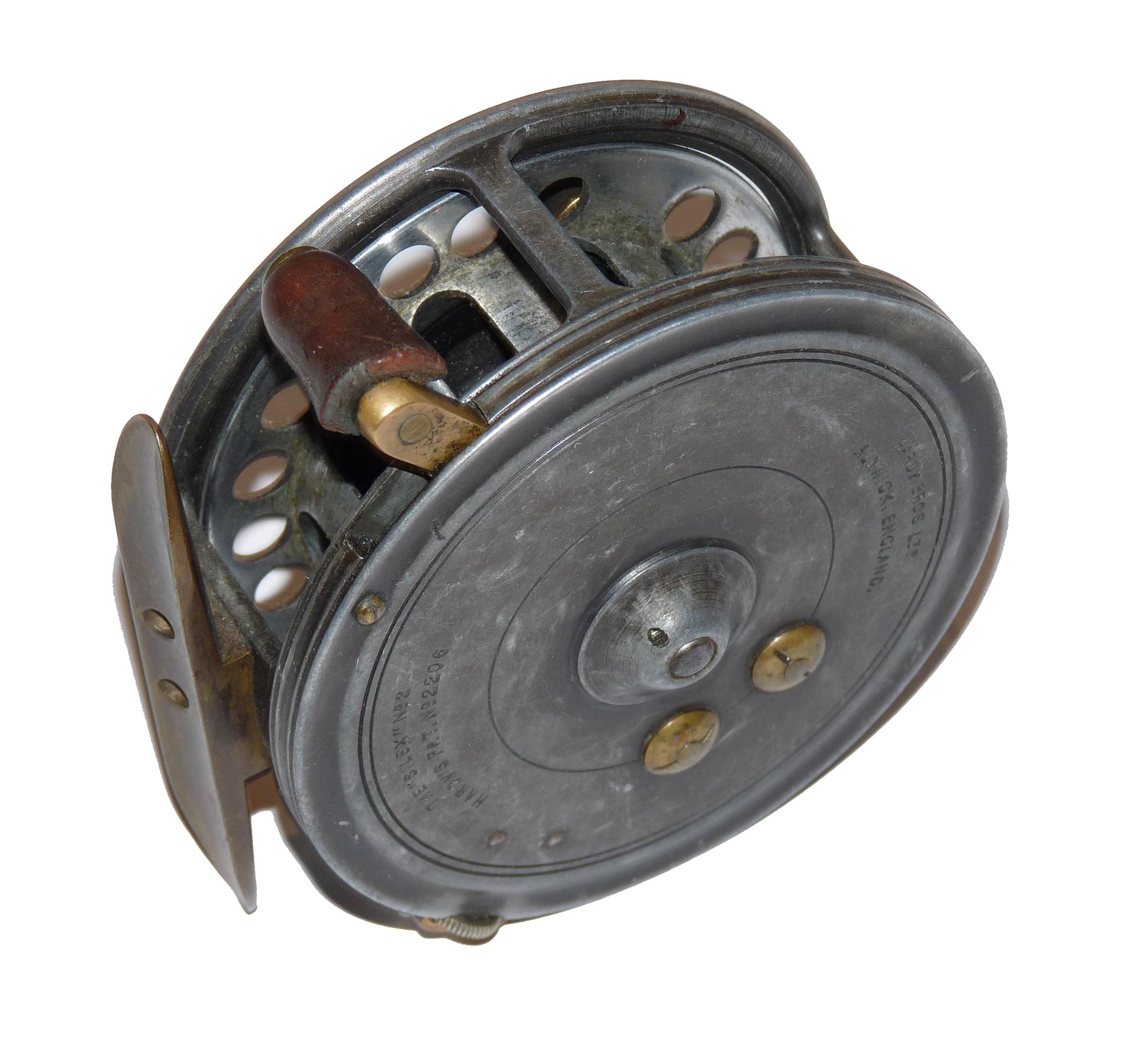 Hardy Silex No 2 casting reel with rectangular trigger brake 3.5" - Image 5