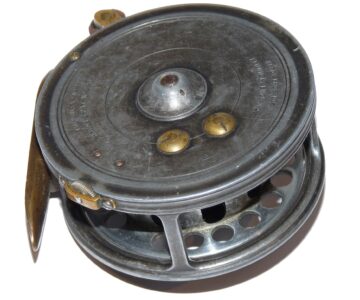 Alternative view of Hardy Silex No 2 casting reel with rectangular trigger brake 3.5"