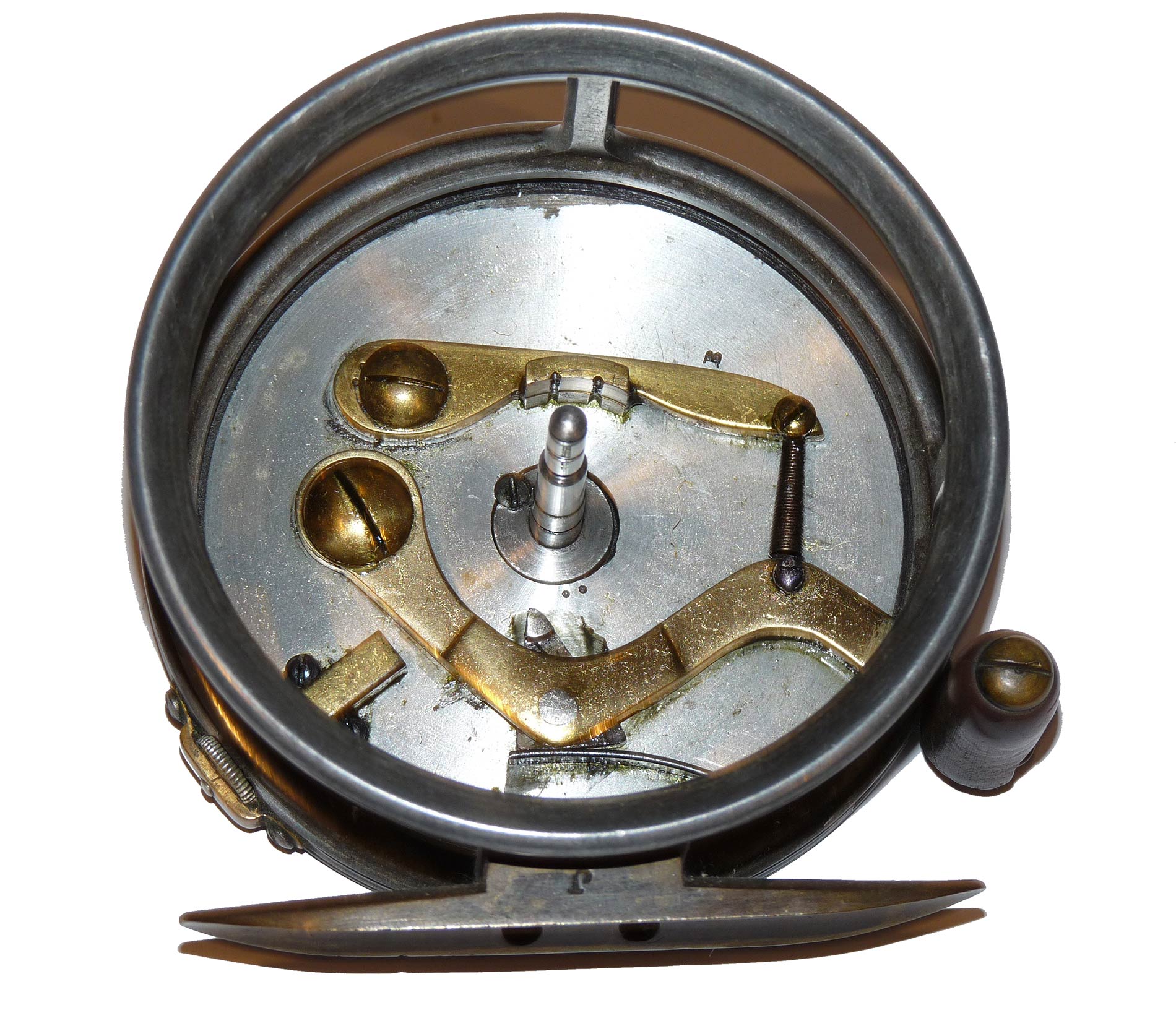 Hardy Silex No 2 casting reel with rectangular trigger brake 3.5" - Image 8