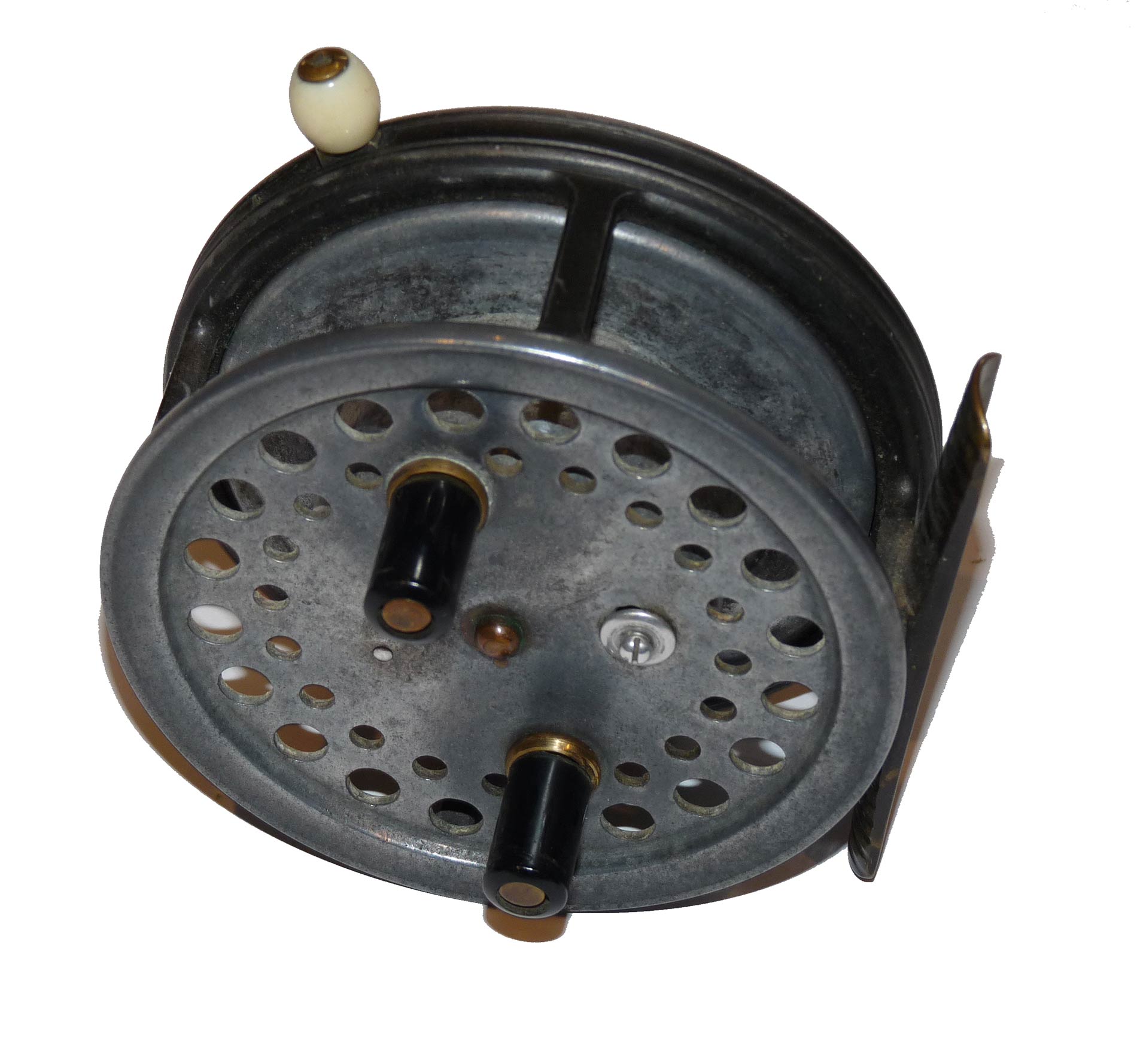 Hardy Super Silex 4" casting reel with side lever brake