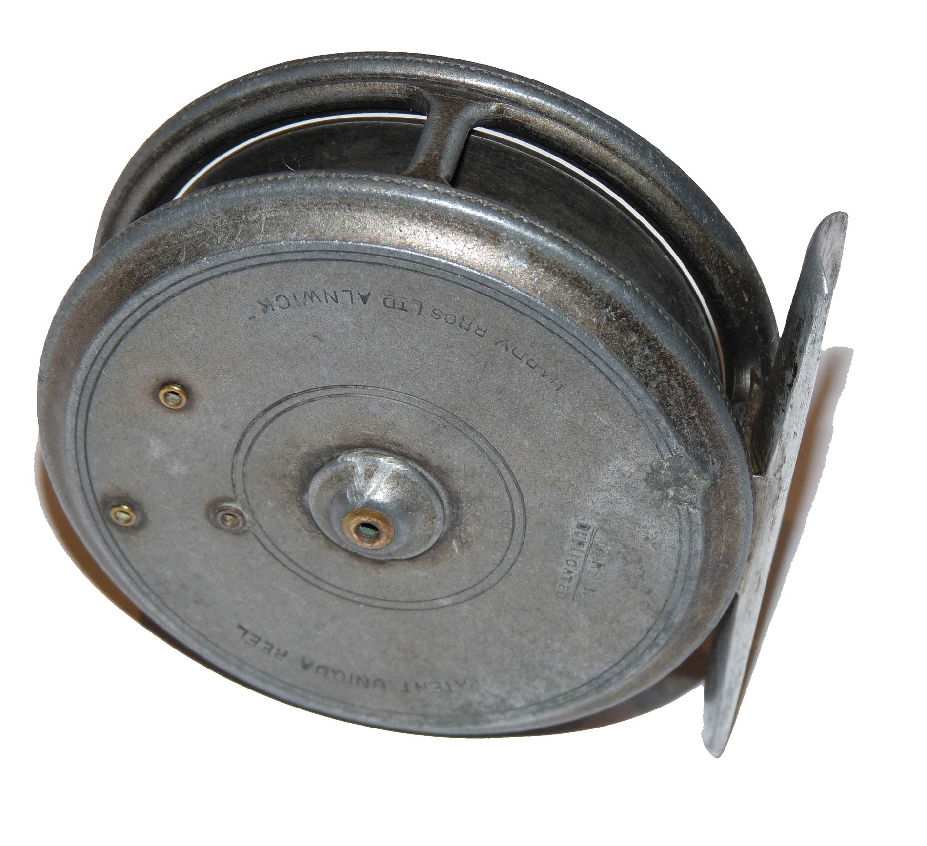 Hardy Uniqua MK I 3 1/8" trout fly reel rare made for 1 year 1919 - Image 3