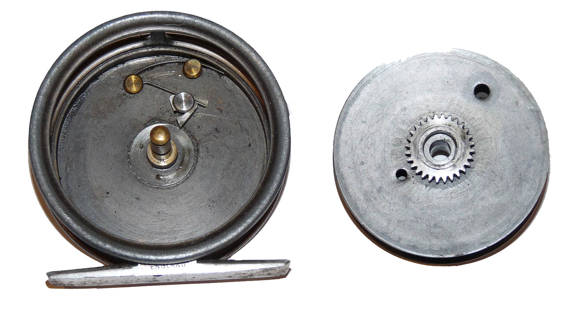Hardy Uniqua MK I 3 1/8" trout fly reel rare made for 1 year 1919 - Image 5