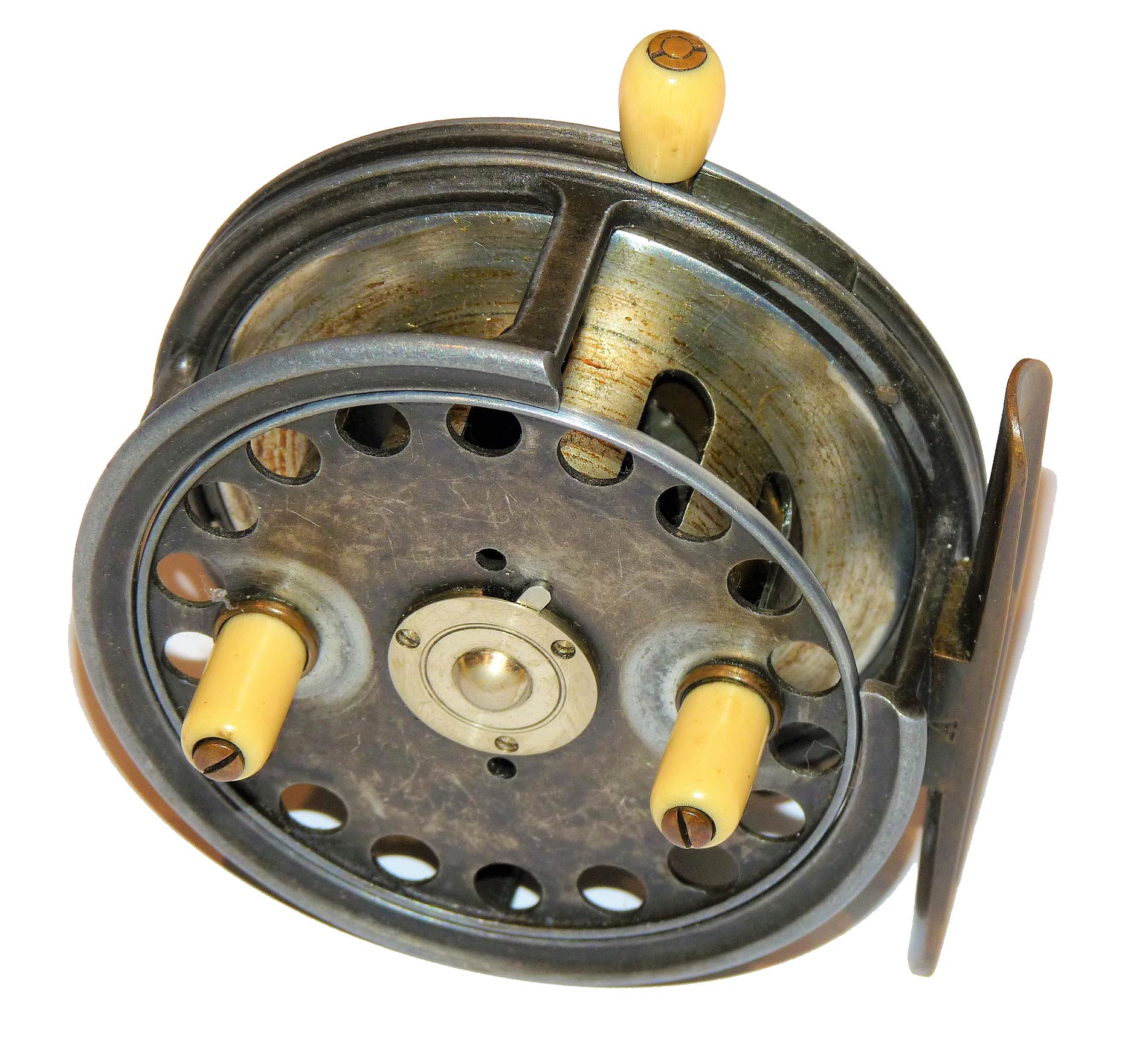 Hardy Silex no 2 3.75" vintage alloy casting reel