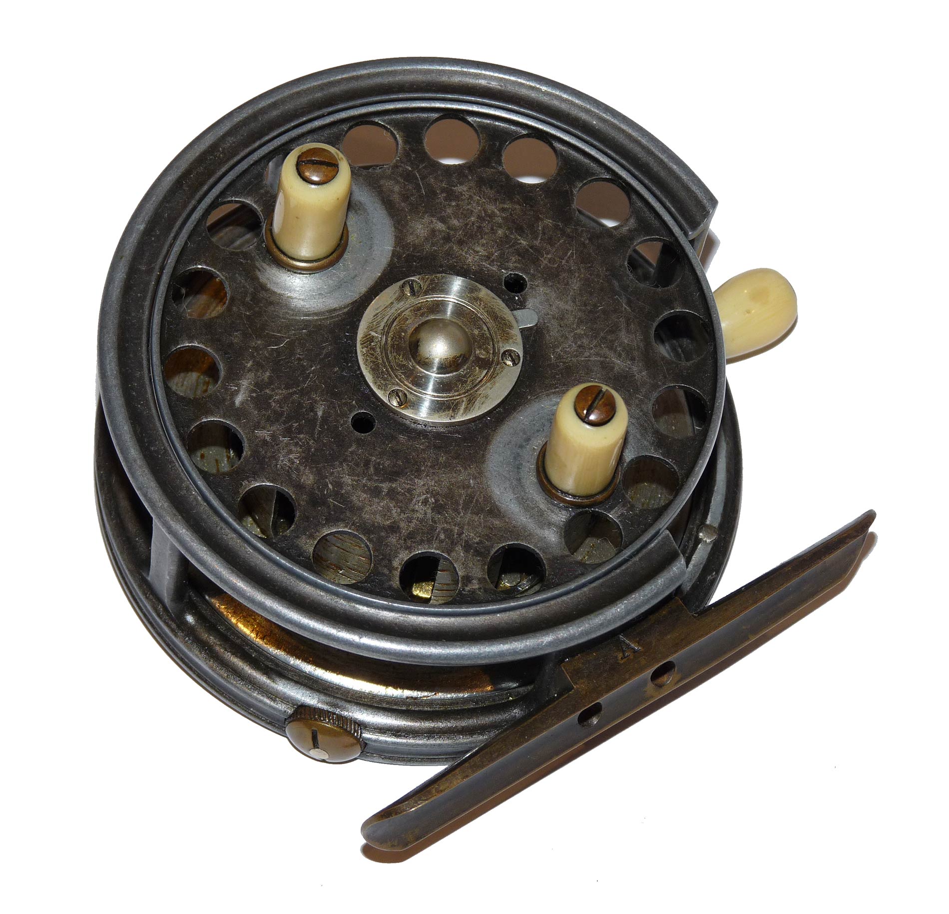 Hardy Silex no 2 alloy casting reel 3.75"