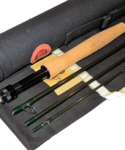 Hardy Uniqua 4 piece 9' line #5 trout fly rod with case