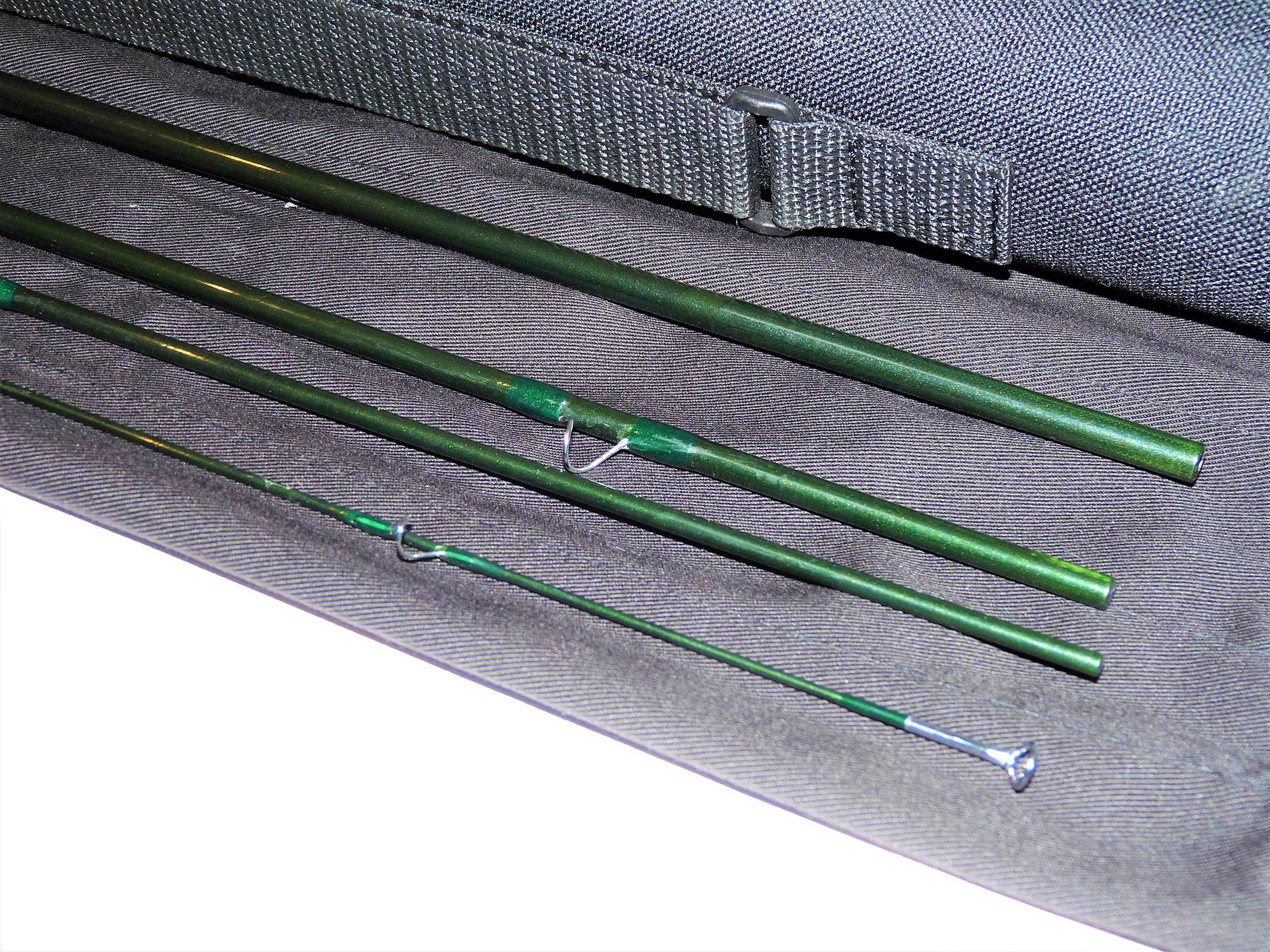 Hardy Uniqua 9' 4pce trout fly rod #5 + Cordura tube - Image 5