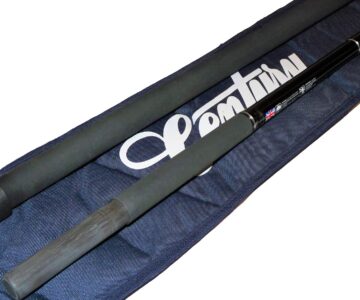 Century Eliminator 2 piece T700 SGT Titanium K Guides 15′ with bag