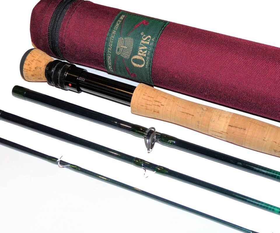 Orvis Trident TLS 9' - 4 piece #10 trout fly rod with case