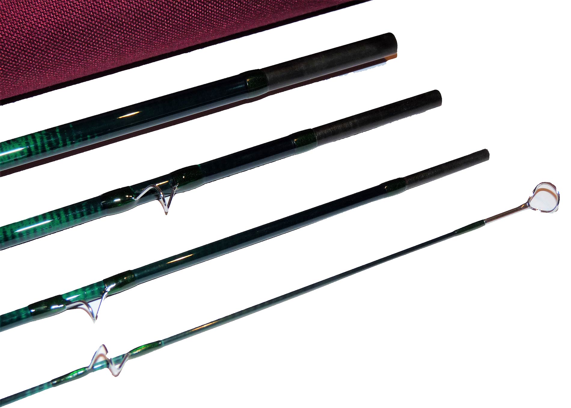 Orvis Trident TLS 9' - 4 piece #10 trout fly rod with case - Image 4