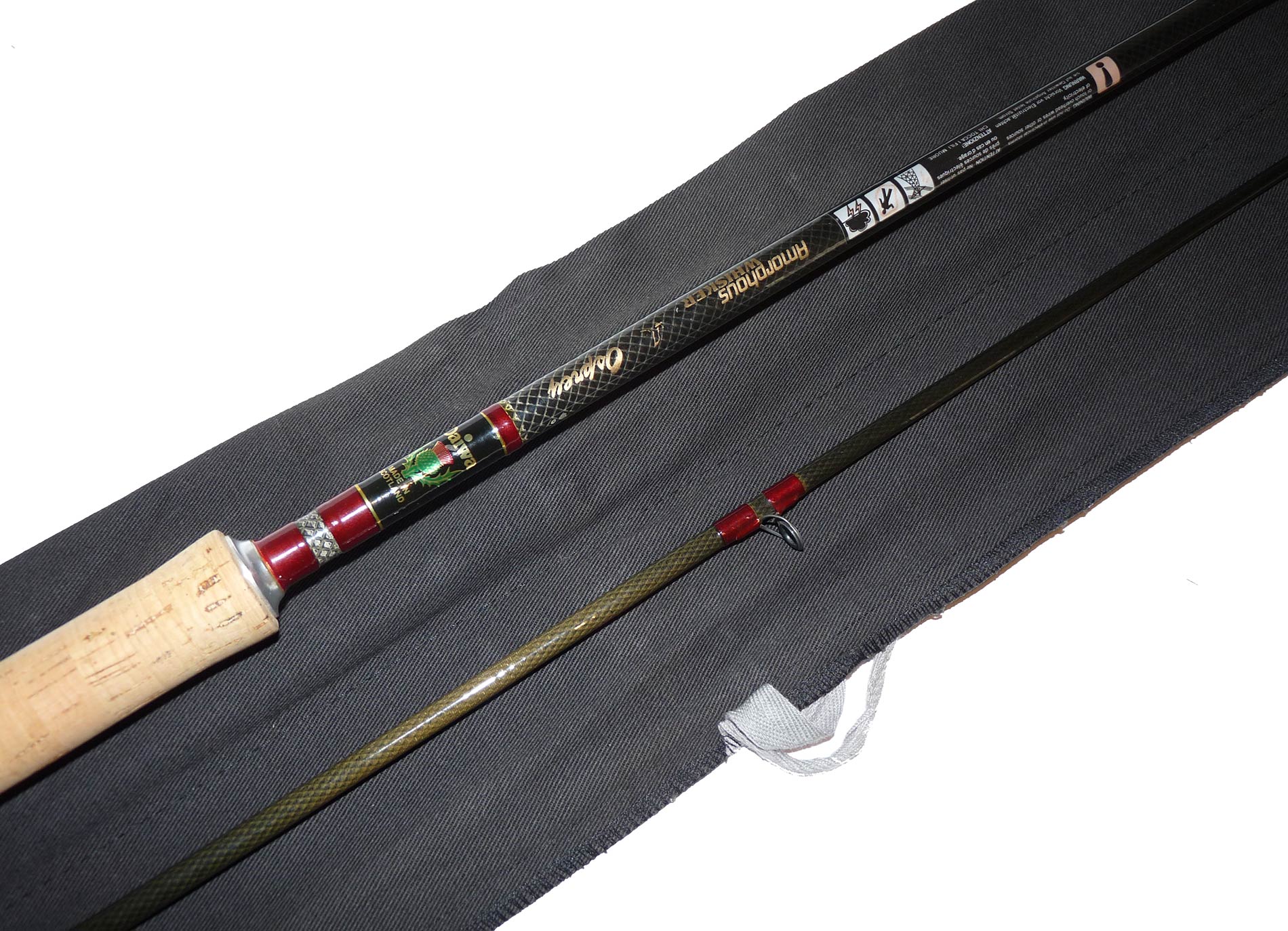 Daiwa Osprey Whisker Amorphous 2 piece 10' rod with bag - Image 5