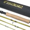 Sage Pulse 10' 4 pce carbon travel fly rod #7, mint with Sage tube