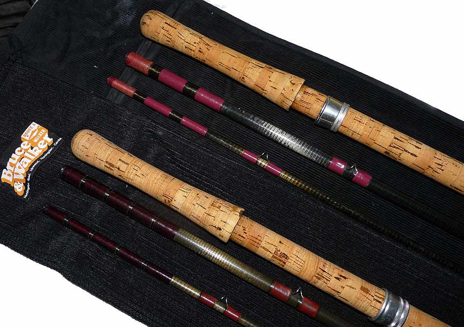 2 Bruce & Walker Expert Carbon 15' 3pce salmon fly rods #9-11 - Image 4