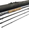 Shakespeare Sigma Supra trout fly fast action 10' Line #7 rod with case