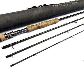 Shakespeare Sigma Supra trout fly fast action 10' Line #7 rod with case