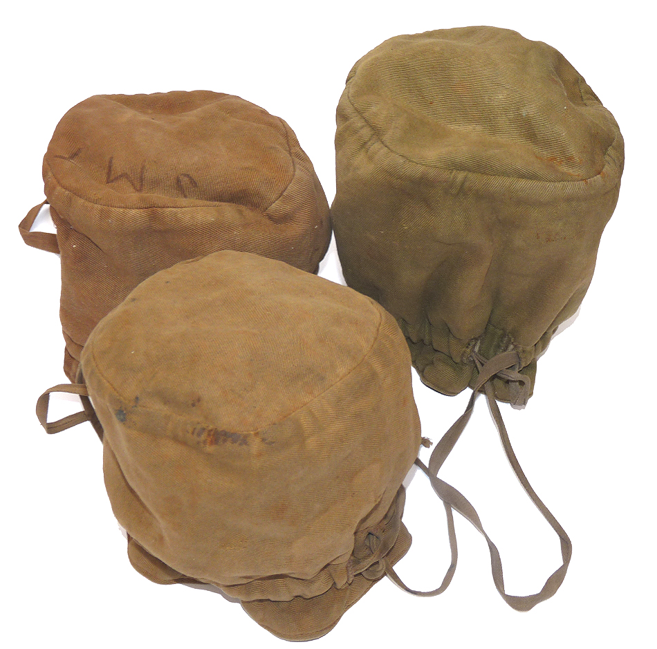 3 Hardy antique Selvyt reel bags Rod in hand labels, for Perfect Silex St George reels - Image 3