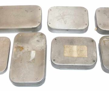 AIM-Etui à cigarettes fin pour 20pcs en alliage d'aluminium - Boîte à