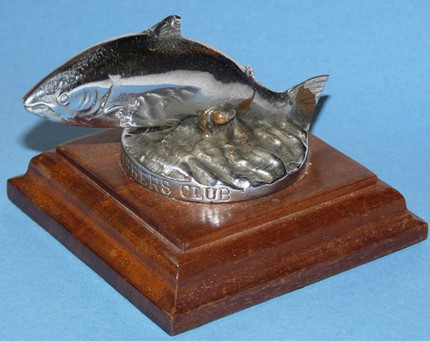 The Fly fishers Club mascot